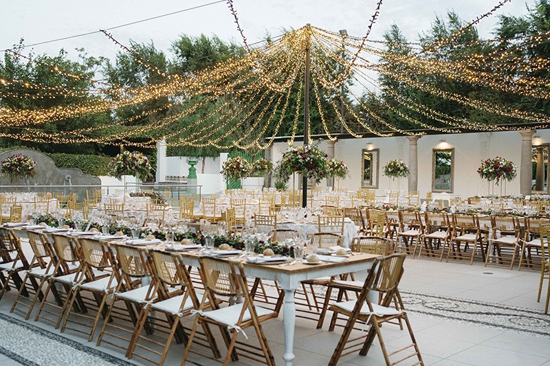 Mesas  LARGAS para bodas