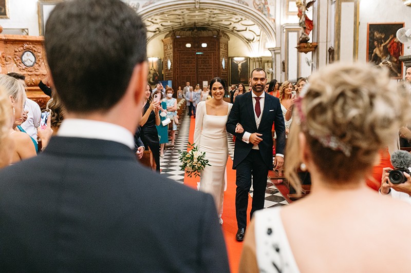 Reacción Novios al verse por primera vez
