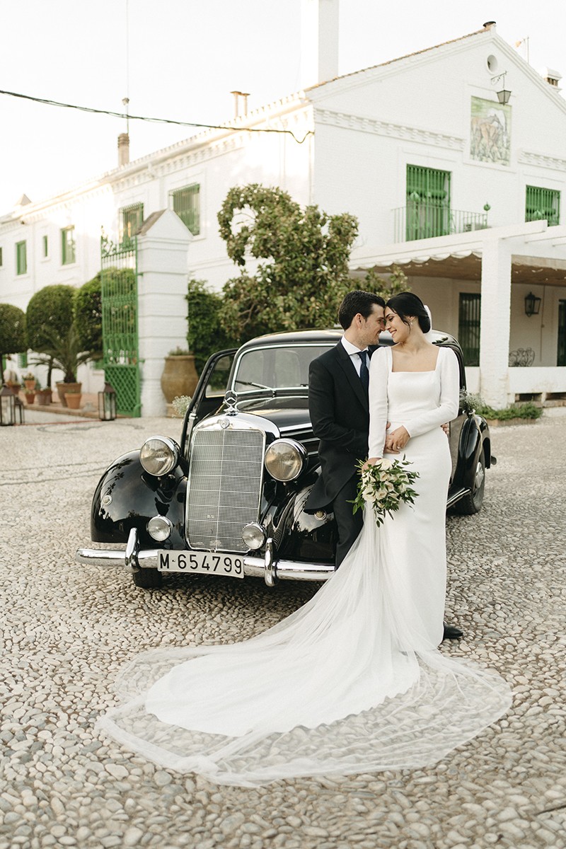 Coches clasicos para bodas en granada