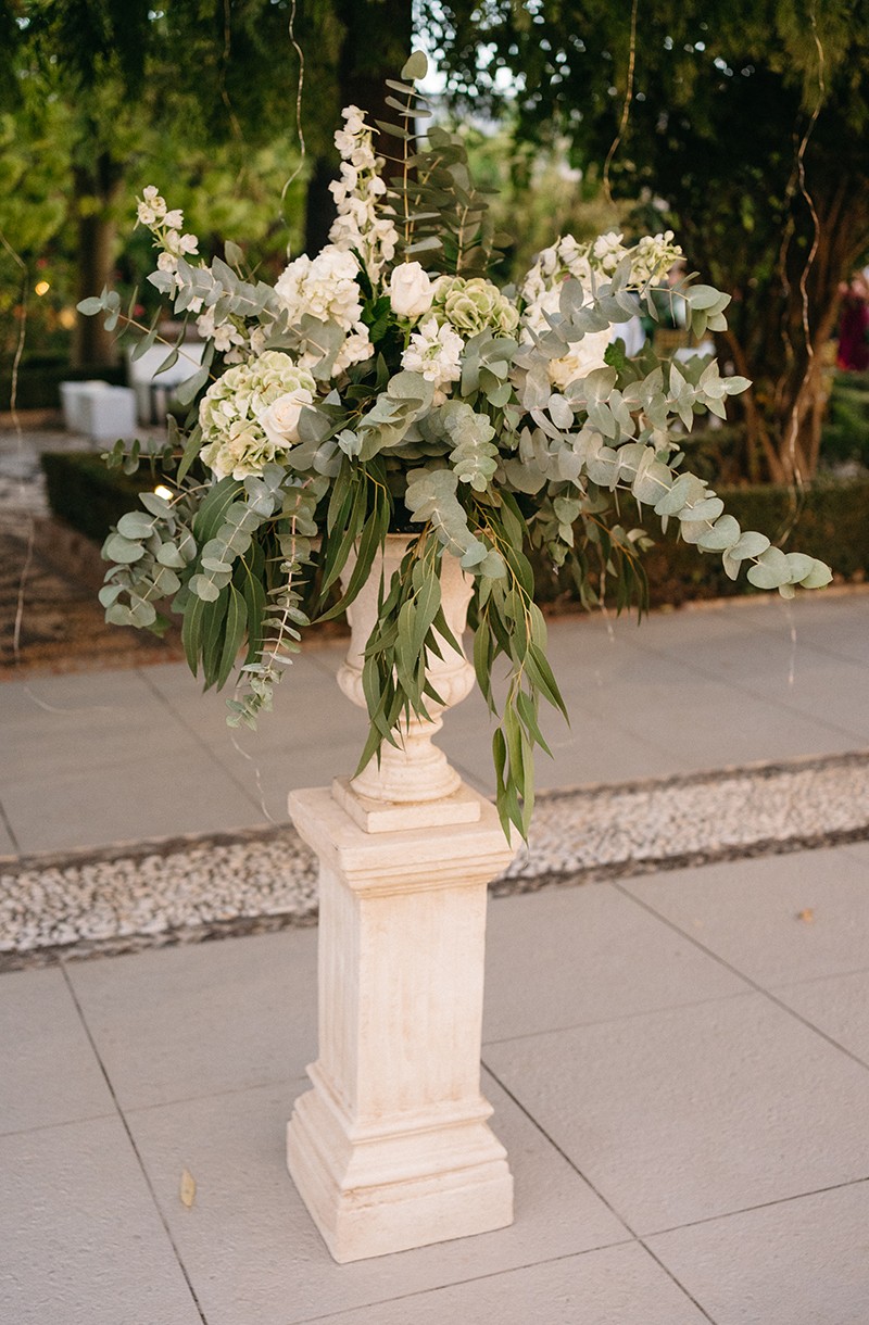 Centros nupciales para cortijo caballo blanco