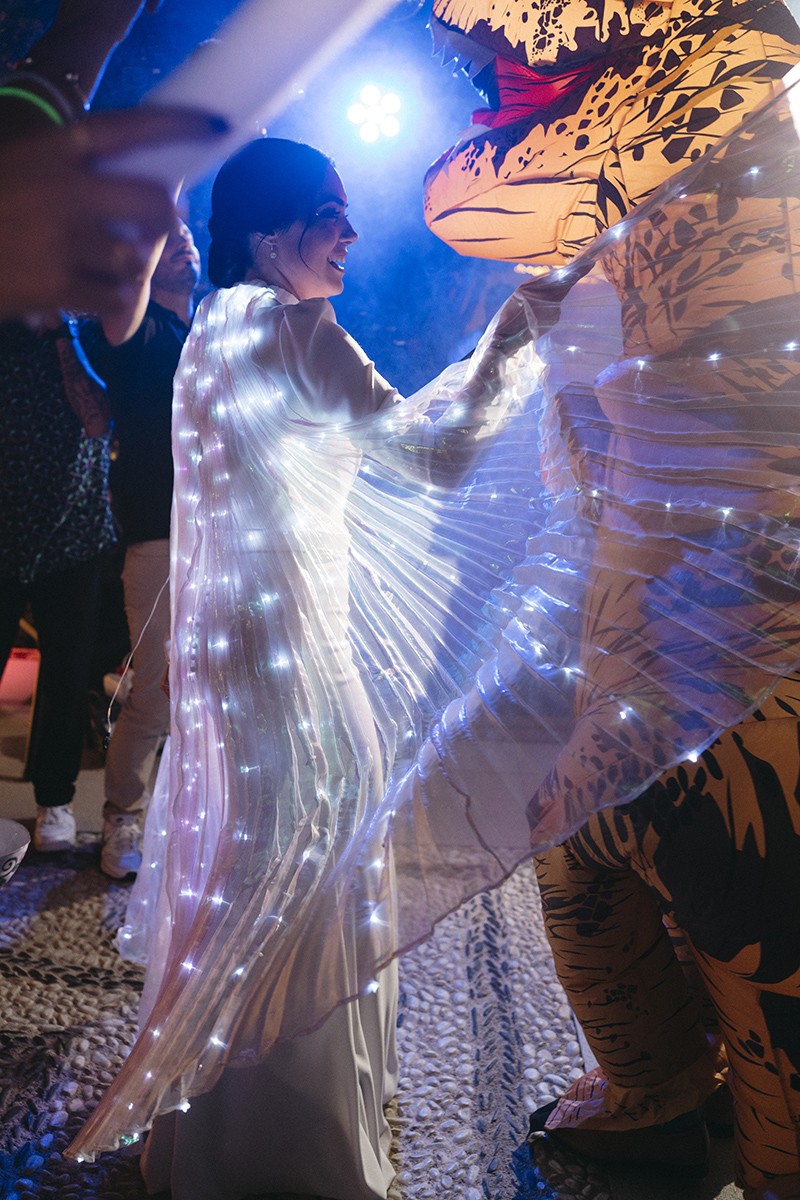 segundo vestido para fiesta en una boda