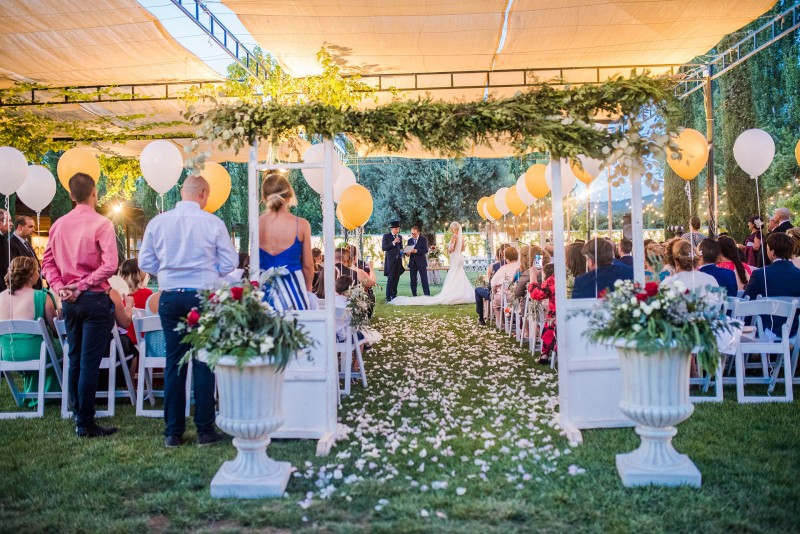 decoración de bodas civiles