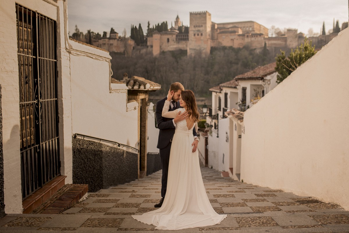 Bonita Post boda en el Albayzin