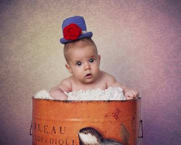 Daniela, 2 meses y medio.