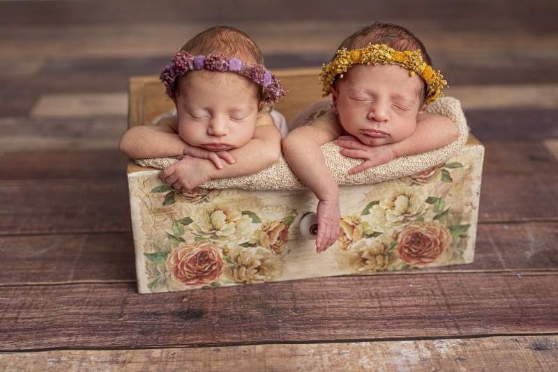 fotos gemelos de recién nacido :: Fotógrafo recién nacidos