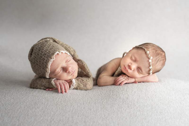 fotografías para mellizos :: Fotógrafo recién nacidos