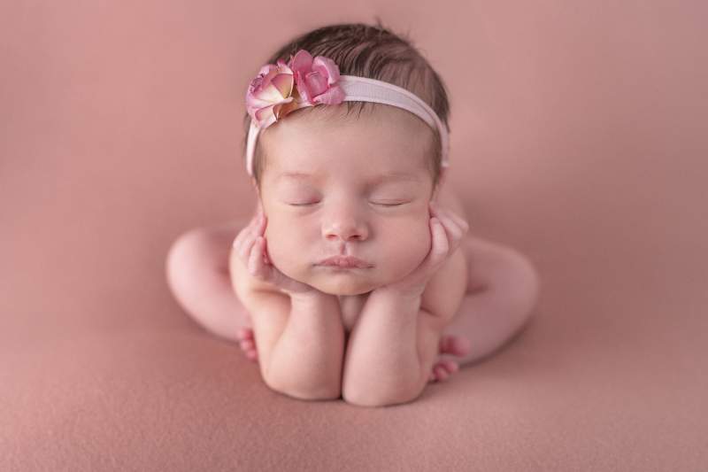 pose de la ranita  :: Fotógrafo recién nacidos